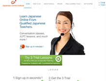 Tablet Screenshot of japonin.com